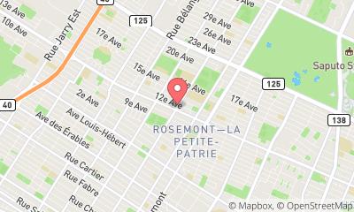 map, Samuel Bédard - Courtier immobilier - Rosemont Montreal