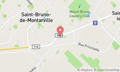 map, Auclair Y Yvon (St Bruno) Inc
