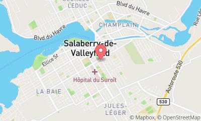 map, Agence Immobilière Vachon Bray Inc.