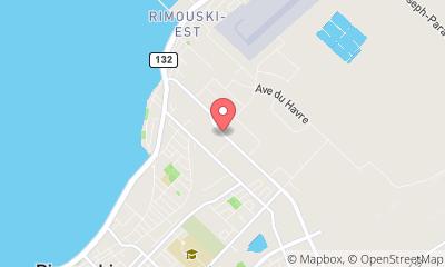 map, Sinisco Rimouski