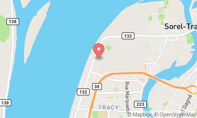 map, Lawn care service Entreprise Rene Blanchard in Sorel-Tracy (QC) | LiveWay