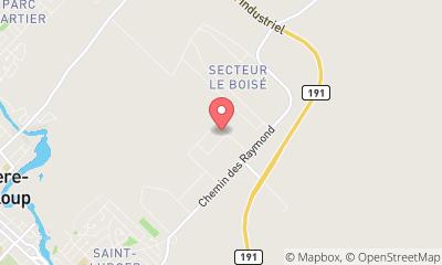 map, Asphalt Paving Pavage Reparations Francoeur in Quebec G0L 1G0 () | LiveWay