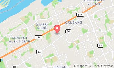 map, Real Estate - Commercial Hamre Real Estate Team RE|MAX Affiliates in Orléans (ON) | LiveWay