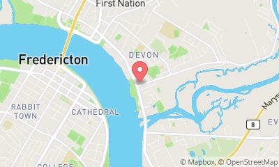 map, Window cleaning service Crystal Clean Maintenance in Fredericton (NB) | LiveWay