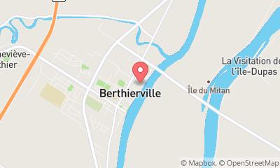 map, Toiture Toitures Projal Inc - Couvreur toit plat Lanaudière à Berthierville (QC) | LiveWay