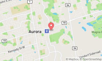map, Location de bureau Apple Suites - Aurora à Aurora (ON) | LiveWay