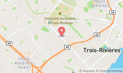map, Real Estate - Personal Nancy Aubry Courtier Immobilier in Trois-Rivières (Quebec) | LiveWay