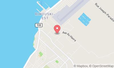 map, Electricien Richard Poirier & Freres Elec à Rimouski (Quebec) | LiveWay