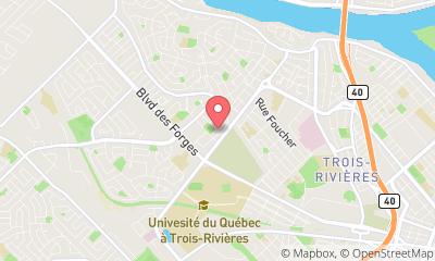 map, Property Management Gestion Immobiliere L Traversy in Trois-Rivières (QC) | LiveWay