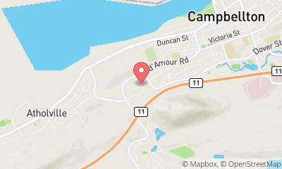 map, Stockage Entrepôt Campbellton Storage à Campbellton (NB) | LiveWay