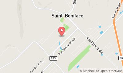 map, Roofing Couverture Bell in Saint-Boniface-de-Shawinigan (Quebec) | LiveWay