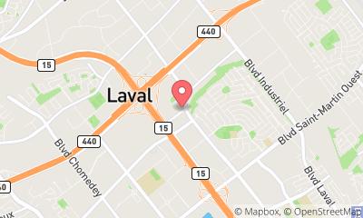 map, Electrician Lilco Électrique Inc. in Laval (Quebec) | LiveWay