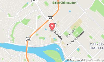 map, Painter Peinture Guy Boulanger in Trois-Rivières (Quebec) | LiveWay