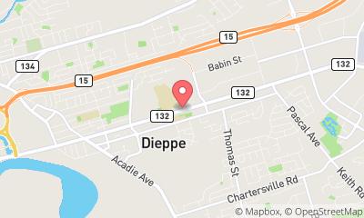 map, Lavage de vitres Javier Cleaning Service à Dieppe (NB) | LiveWay