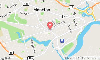 map, JAN-PRO Moncton - Office & Commercial Cleaning Services