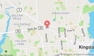map, Services de financement HSBC Bank à Kingston (ON) | LiveWay