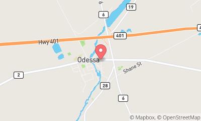 map, Investment Service RBC Royal Bank in Odessa (ON) | LiveWay