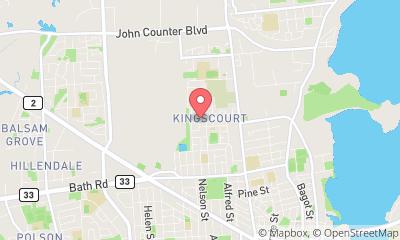 map, Contracteur H V Construction Ltd à Kingston (ON) | LiveWay
