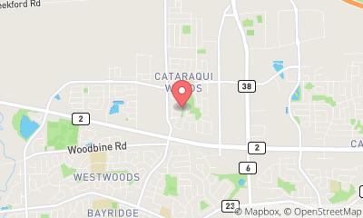 map, Nettoyage Entretien Roto-Static Carpet & Upholstery Cleaning à Kingston (ON) | LiveWay