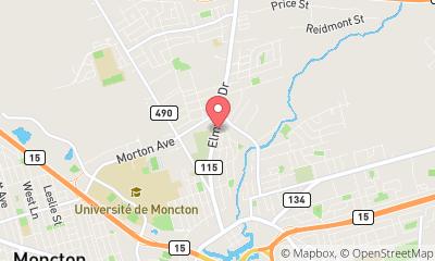 map, Contractor Elmwood Home Hardware Building Centre in Moncton (NB) | LiveWay