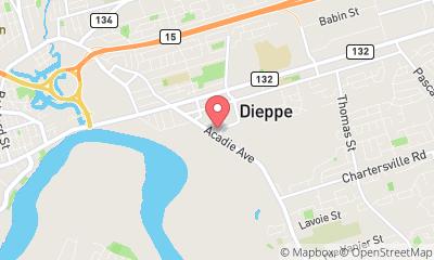 map, Contractor Dieppe Home Hardware Building Centre in Dieppe (NB) | LiveWay