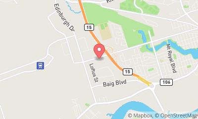 map, Security System Supplier Rexel in Moncton (NB) | LiveWay