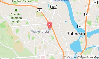 map, Immobilier - Commercial Groupe Heafey - Commercial Space Leasing Ottawa Gatineau à Gatineau (Quebec) | LiveWay