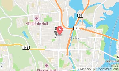 map, Immobilier - Commercial Le Sommet Real Estate Agency à Gatineau (Quebec) | LiveWay