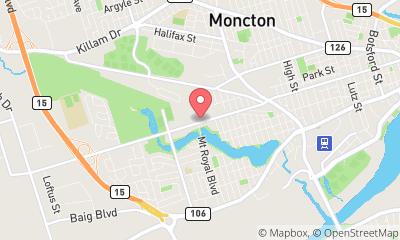 map, Immobilier - Résidentiel Royal LePage Atlantic à Moncton (NB) | LiveWay