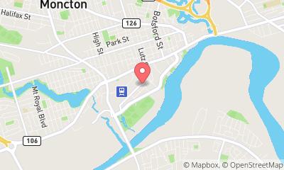 map, Immobilier - Résidentiel Marc Gallant REALTOR® à Moncton (NB) | LiveWay