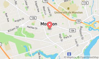 map, Immobilier - Résidentiel Jeremy Spencer The Realtor® à Moncton (NB) | LiveWay