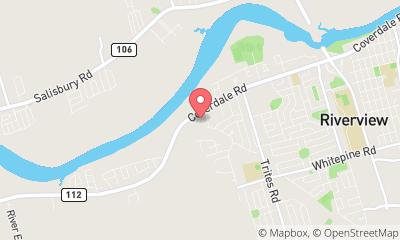 map, Maison de retraite Parkland Riverview à Riverview (NB) | LiveWay