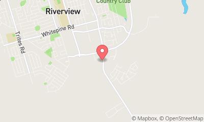 map, Entretien de pelouse Alrock Ground Maintenance Ltd - Lawn Care & Landscaping à Riverview (NB) | LiveWay
