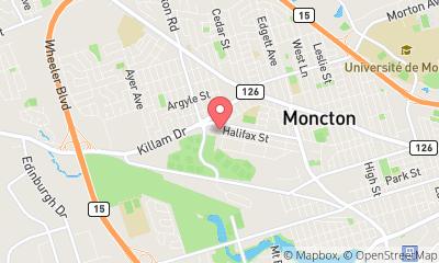 map, Lawn care service Lawn Rangers Landscaping in Moncton (NB) | LiveWay