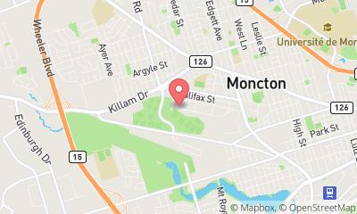 map, Lawn care service SBC Facility Services in Moncton (NB) | LiveWay