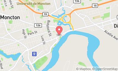 map, Electronics repair shop Spin-It Records & Video in Moncton (NB) | LiveWay