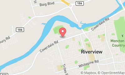 map, Cleaning service Custom Clean Atlantic in Riverview (NB) | LiveWay