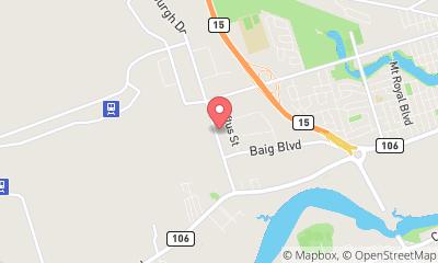 map, Cleaning service ServiceMaster of Moncton in Moncton (NB) | LiveWay