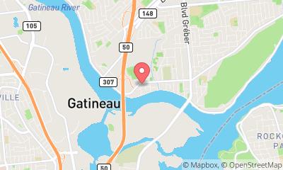 map, Contruction Silva Construction à Gatineau (QC) | LiveWay