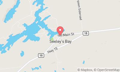 map, Roofing Ubdegrove Roofing & Renos in Seeley's Bay (ON) | LiveWay