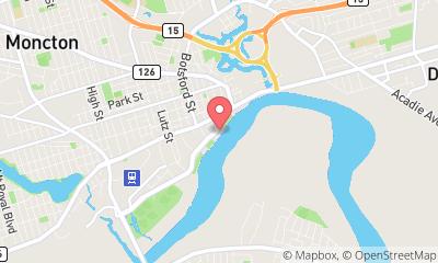 map, Location de maisons Premiere Suites à Moncton (NB) | LiveWay