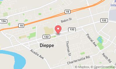 map, Plumber Francis Plumbing & Heating in Dieppe (NB) | LiveWay