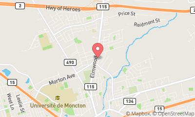 map, Air Conditionné Reliable Energy à Moncton (NB) | LiveWay