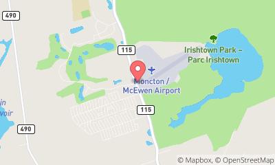 map, HVAC Atlantic Heating & Cooling Solutions in Moncton (NB) | LiveWay