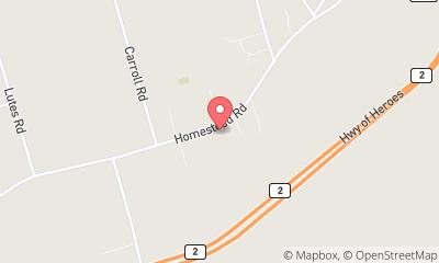map, HVAC Andrew's Air Care Inc. in Steeves Mountain (NB) | LiveWay