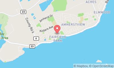 map, Retirement Home Revera Briargate in Amherstview (ON) | LiveWay