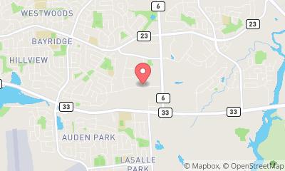 map, HVAC Exclusive Cooling in Kingston (ON) | LiveWay