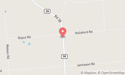 map, Air Conditionné Leonard Heating and Cooling à Hartington (ON) | LiveWay