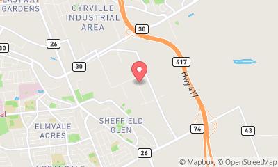 map, Plumber Tourangeau Mechanical Commercial Plumbing & Backflow Testing Prevention in Ottawa (ON) | LiveWay