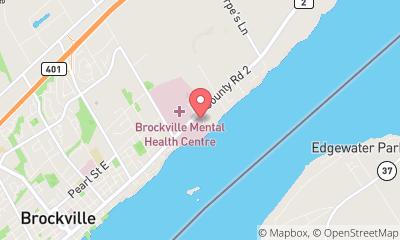 map, Maison de retraite Chartwell Rosedale Retirement Residence à Brockville (ON) | LiveWay
